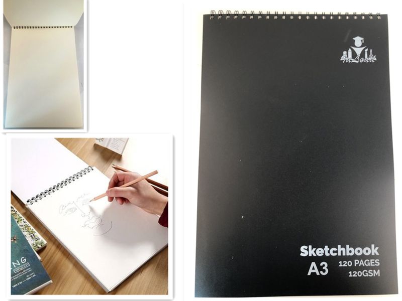 SKETCH BOOK - A3 (120 Pages)