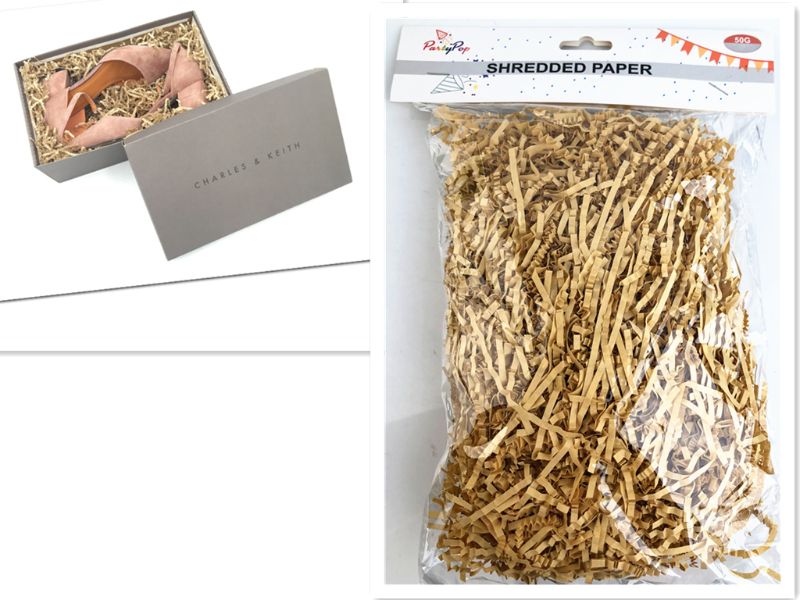 SHREDDED PAPER - Brown 50G (12 Packs)