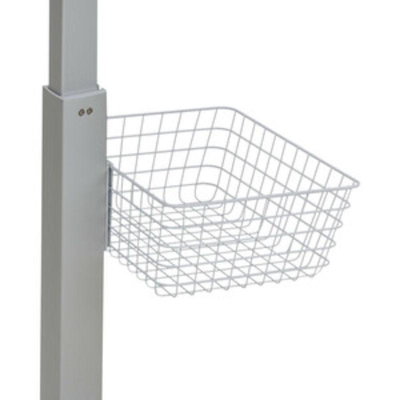 Ergotron SV Wire Basket, Large - Large - 2.27 kg Weight Capacity - 505 mm Length