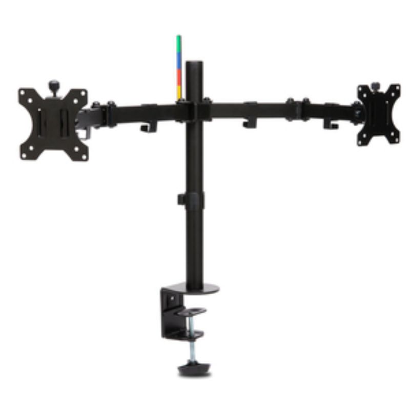 Kensington SmartFit Desk Mount for Monitor - Black - 2 Display(s) Supported - 81
