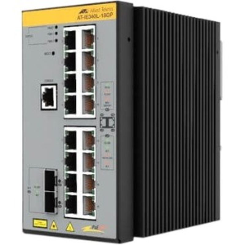Allied Telesis IE340L-18GP Layer 3 Switch - 16 Ports - Manageable - 3 Layer Supp