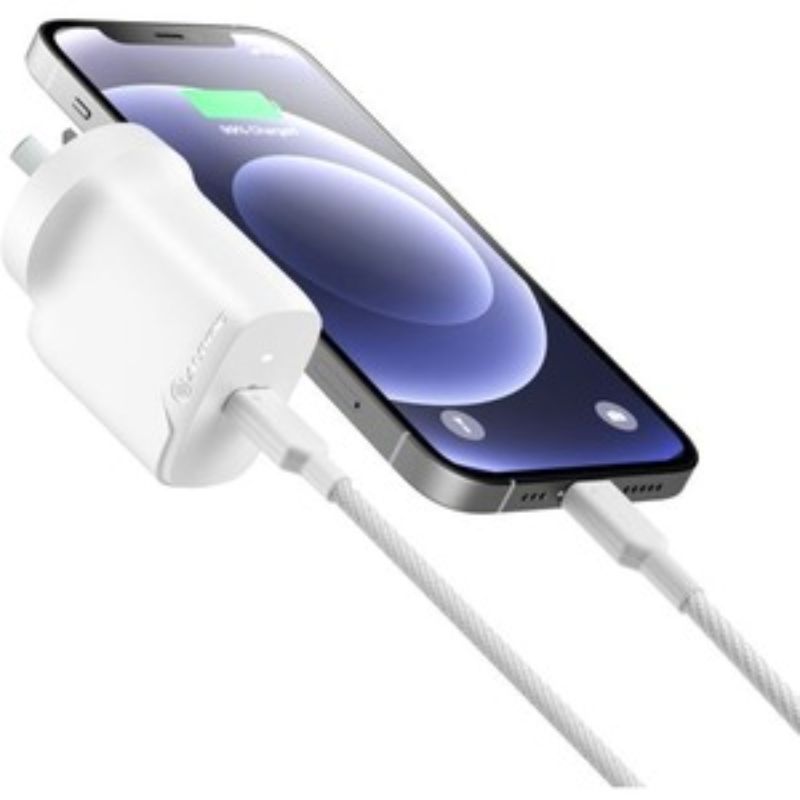 Alogic 1X20 Rapid Power 20W Wall Charger - White