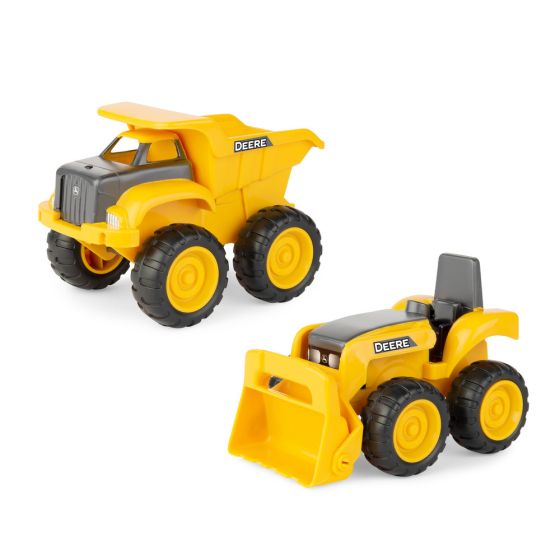 15cm Sandbox Construction 2pk - Yellow - John Deere