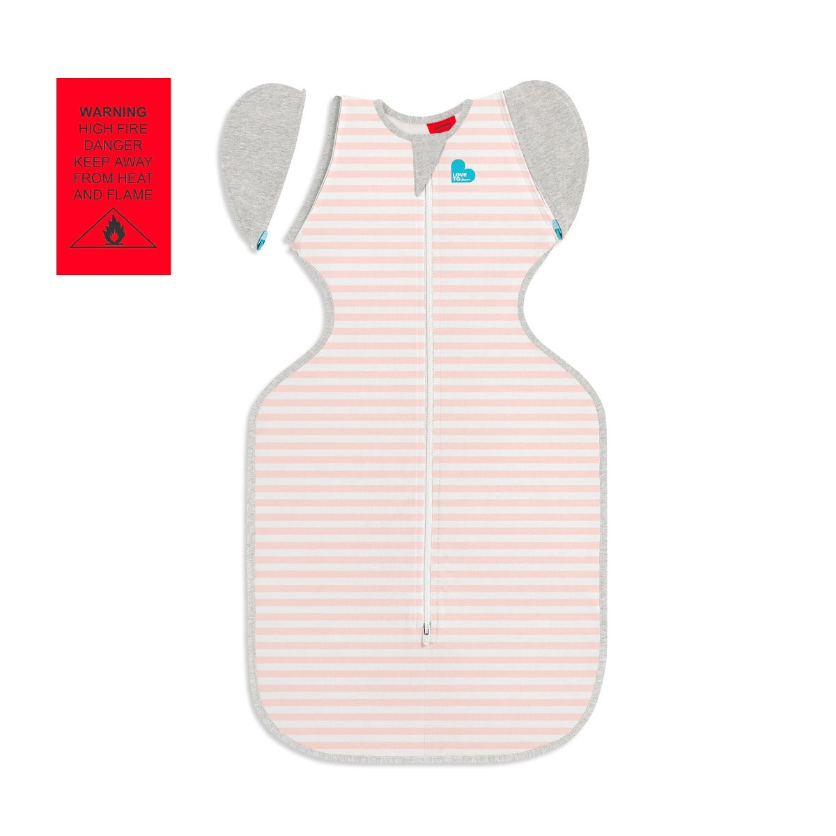 Love to Dream Swaddle Up™ Transition Bag 1.0 TOG - Dusty Pink - Medium