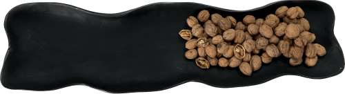 Long Bowl - Organic Teak Yakisugi (100cm)