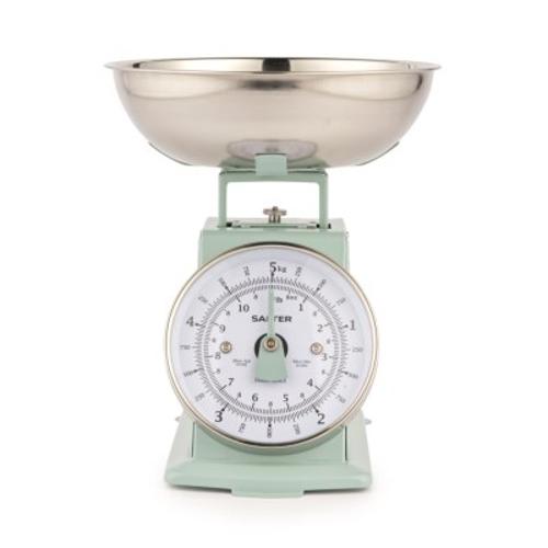 Salter Timeless Mechanical Kitchen Scale Sage SA00562S