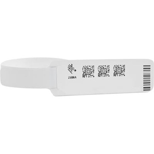 Zebra Z-BAND Direct ADULT 25X279MM 200 bands/cartr WHITE Box of 6 (10006995K)