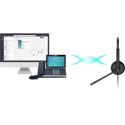 Yealink UH34 DUAL MS TEAMS USB WIRED HEADSET (1308043)