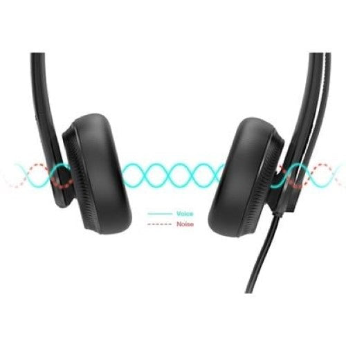 Yealink UH34 DUAL MS TEAMS USB WIRED HEADSET (1308043)