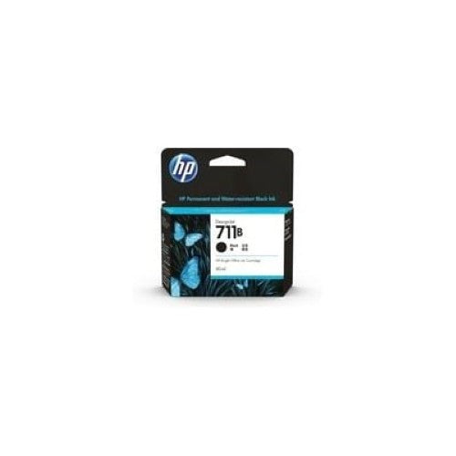 HP 711B 80ml Black Ink Cartridge (3WX01A)