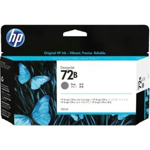 HP 72B 130ml Gray Ink Cartridge (3WX08A)