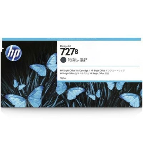 HP 727B 300ml Matte Black Ink Cartridge (3WX19A)