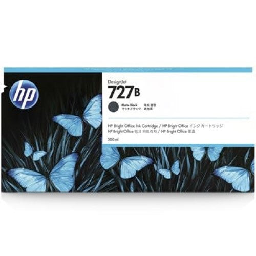 HP 727B 300ml Matte Black Ink Cartridge (3WX19A)