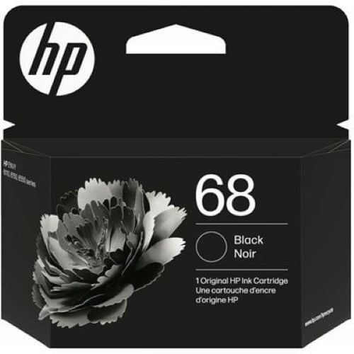 HP 68 BLACK ORIGINAL INK CARTRIDGE (7FP21TA)