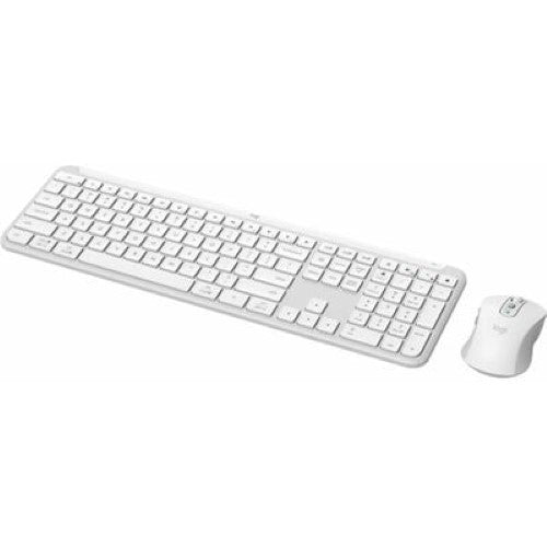 Logitech MK950 Performance Wireless Keyboard and Mouse - Off-White (920-012476)