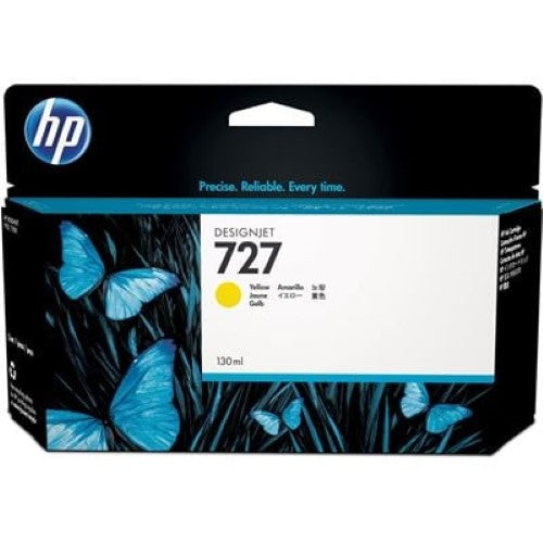 HP 727 130-ml Yellow Designjet Ink Cartridge (B3P21A)