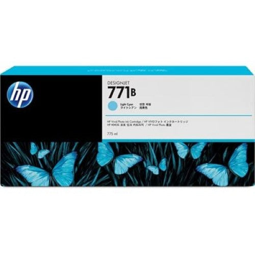 HP 771B 775-ml Light Cyan Designjet Ink Cartridge (B6Y04A)