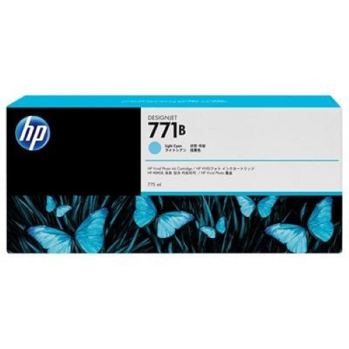 HP 771B 775-ml Light Cyan Designjet Ink Cartridge (B6Y04A)
