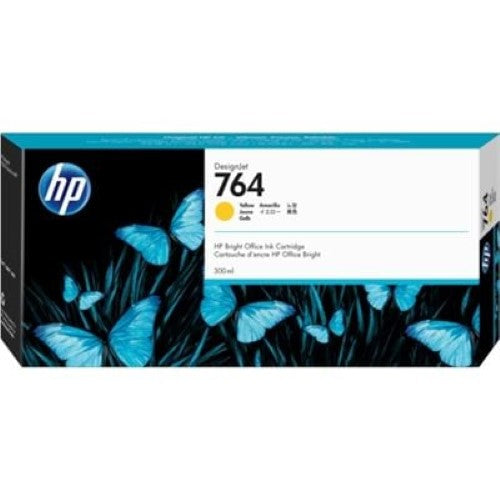 HP 764 300-ml Yellow Ink Cartridge (C1Q15A)