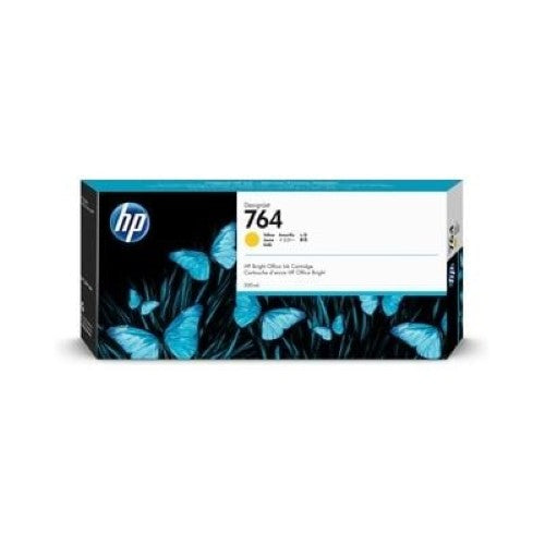 HP 764 300-ml Yellow Ink Cartridge (C1Q15A)
