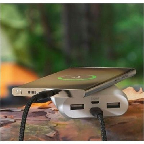 Belkin 15cm USB-C TO USB-C BOOSTCHARGE CABLE, BRAIDED, BLACK (CAB004BT0MBK)