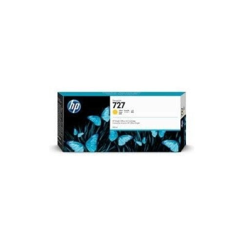 HP 727 300-ml Yellow Ink Cartridge (F9J78A)