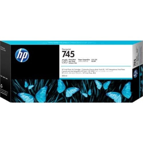 HP INK CARTRIDGE No 745 PhotoBlack 300ml (F9K04A)