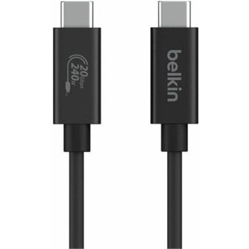 Belkin CONNECTUSB4 240W, 20GBPS 2M CABLE (INZ004BT2MBK)