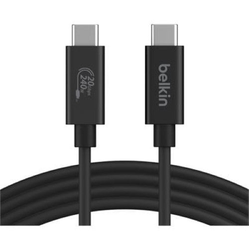 Belkin CONNECTUSB4 240W, 20GBPS 2M CABLE (INZ004BT2MBK)