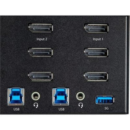 StarTech.com 2 Pt DP KVM Switch 4K 60Hz Ultra HD (SV231TDPU34K)