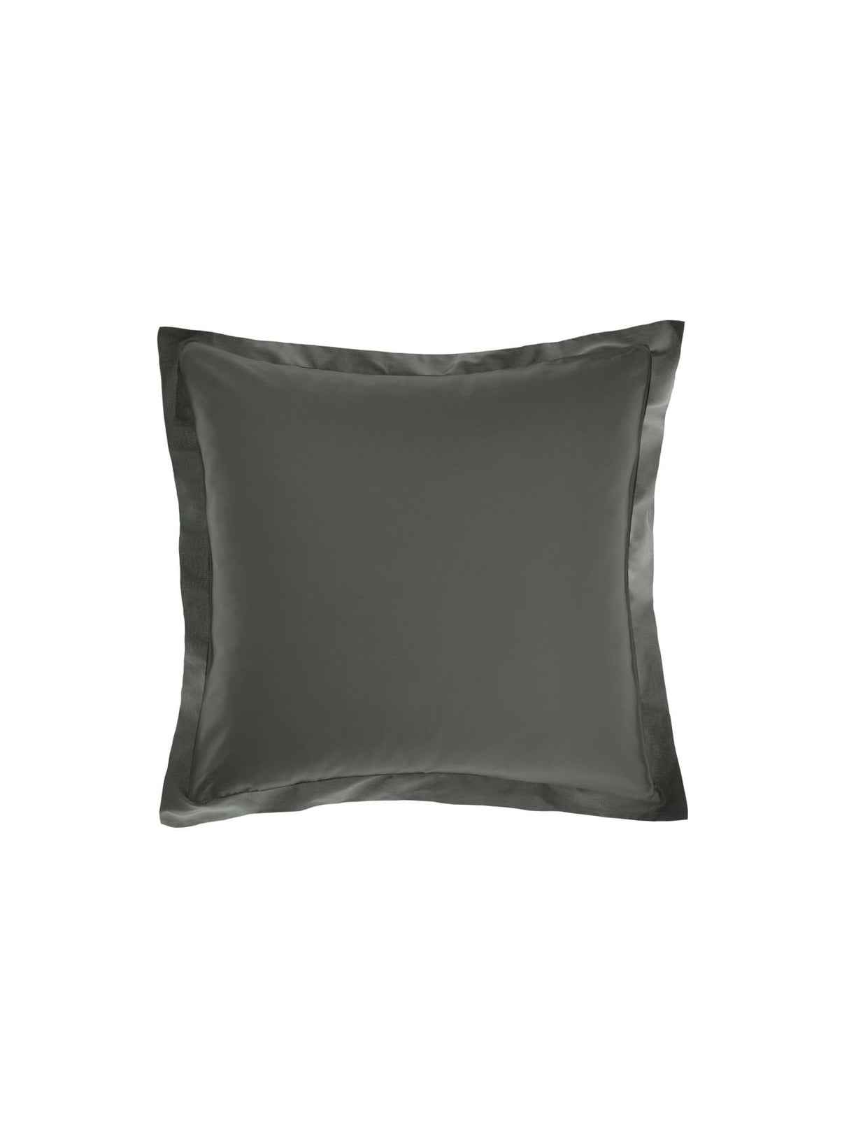 European - 500T Bamboo Cotton Blend European Pillowcase by Savona - Steel Grey