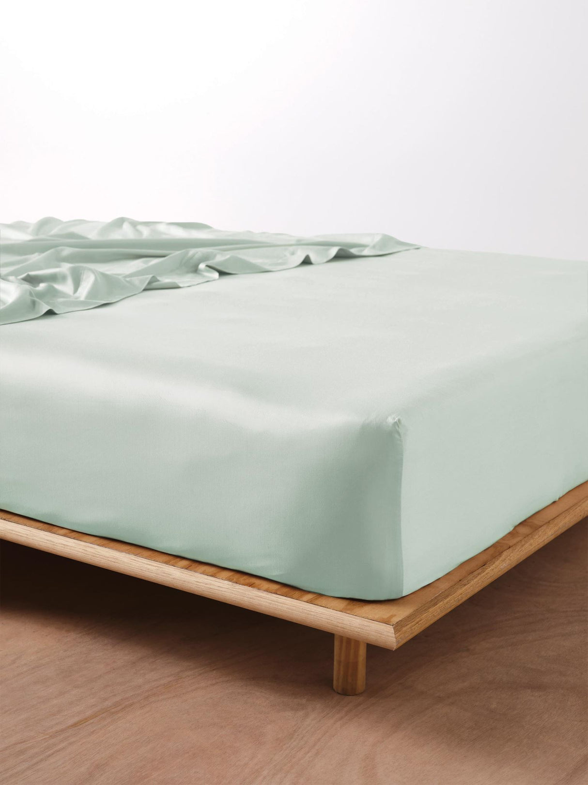 King - 500T Bamboo Cotton Blend Sheet Set by Savona - Ice Flow