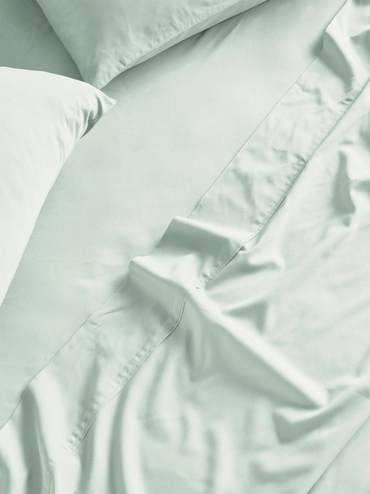 California King - 500T Bamboo Cotton Blend Sheet Set by Savona - Ice Flow