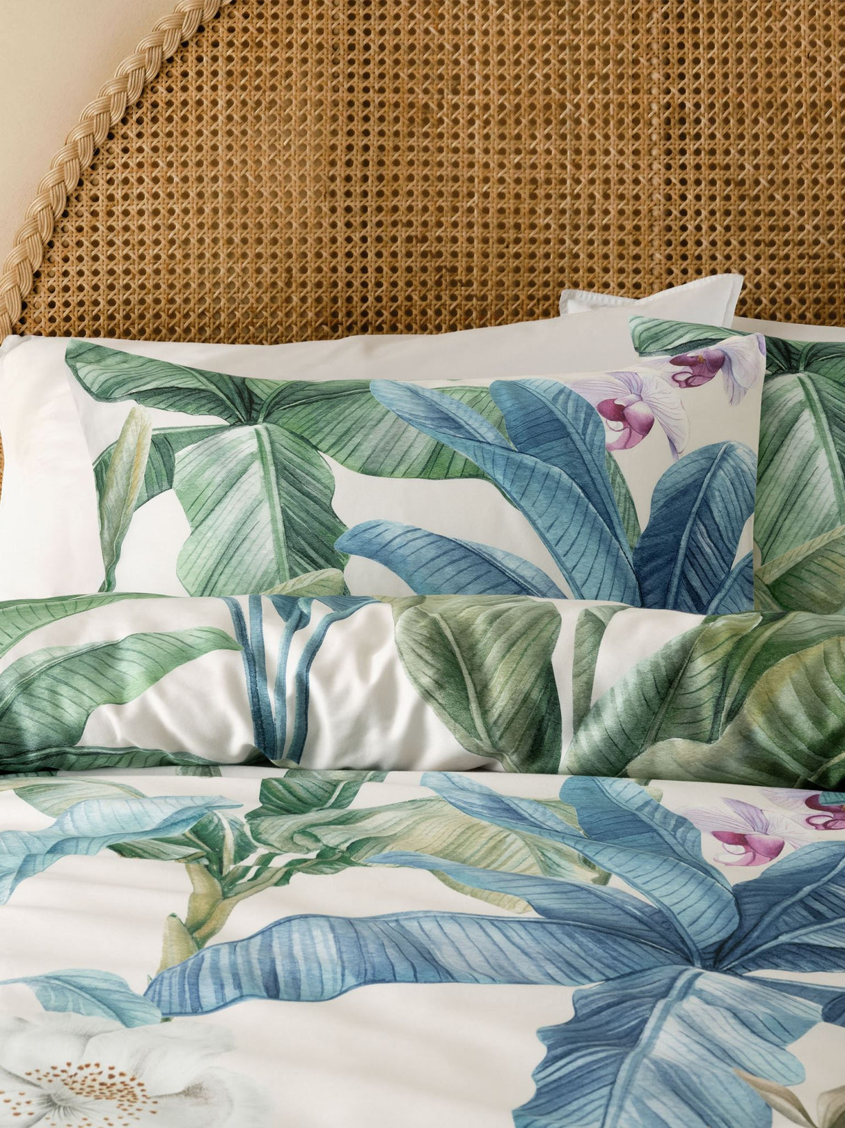 Kara Duvet Cover Set by Savona - Sand - Super King