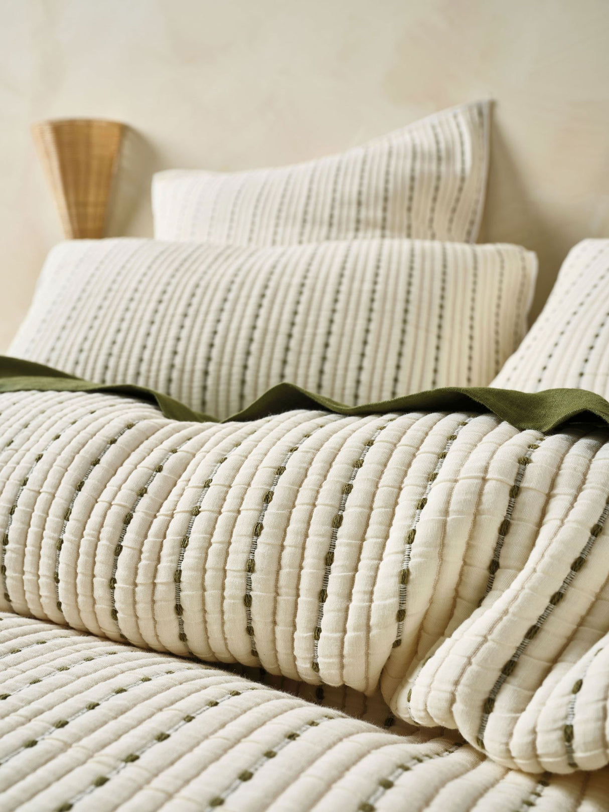 Millbrooke Duvet Cover Set by Savona - Olive - King