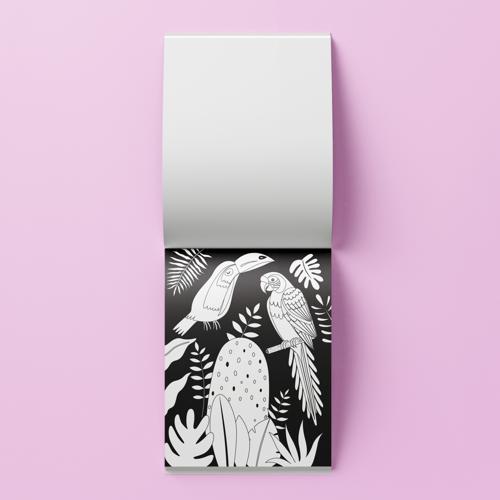 Colouring Kit Neon Jungle - Kaleidoscope