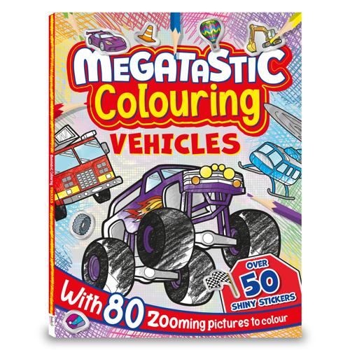 MEGATASTIC Colouring Vehicles