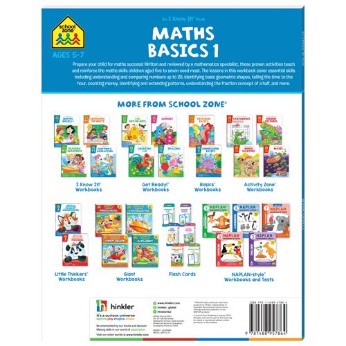 SZ Workbook: I Know It! Maths Basics 1 Ages 5-7