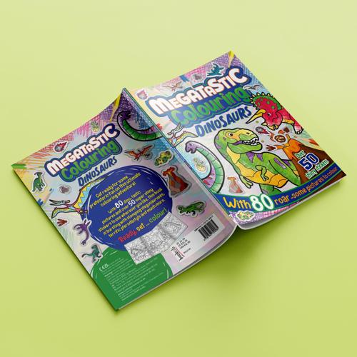 MEGATASTIC Colouring: Dinosaurs