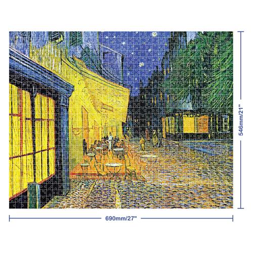 Mindbogglers Gold 1000pc Jigsaw - Cafe Terr. Van Gogh
