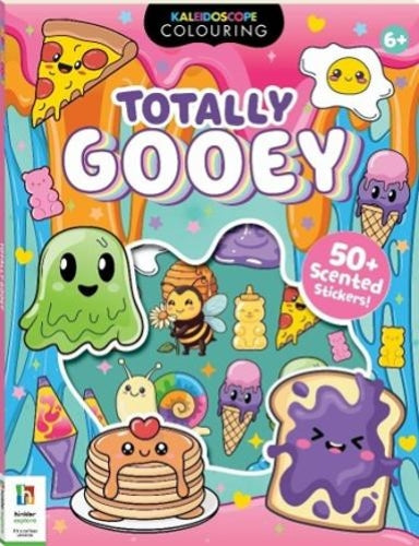 Colouring Scented Stickers Totally Gooey - Kaleidoscope