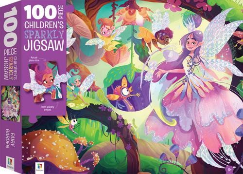 Jnr Jigsaw 100pc Treatment: Sparkly Fairy Garden