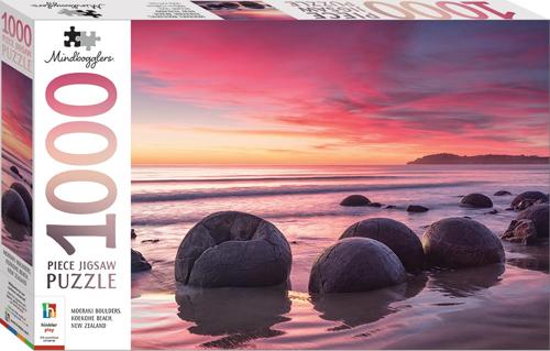 Mindbogglers NZ 1000pc Jigsaw - Koekohe Beach
