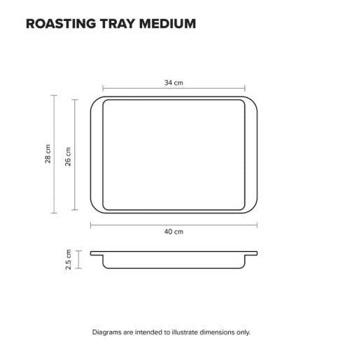 Stainless Steel Roasting Tray 5-Ply Scanpan Elektra 34 x 26 x 2.5cm
