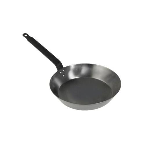 Black Iron Frypan Round 25cm