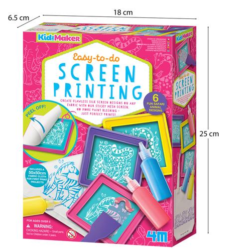 Easy-to-do Screen Printing