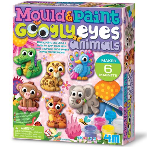 Mould & Paint Googly Eyes Animals