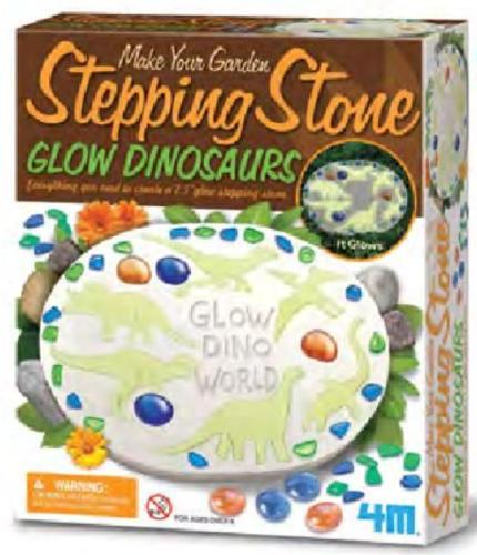 Make Your Garden Stepping Stone Glow Dinosaurs/US