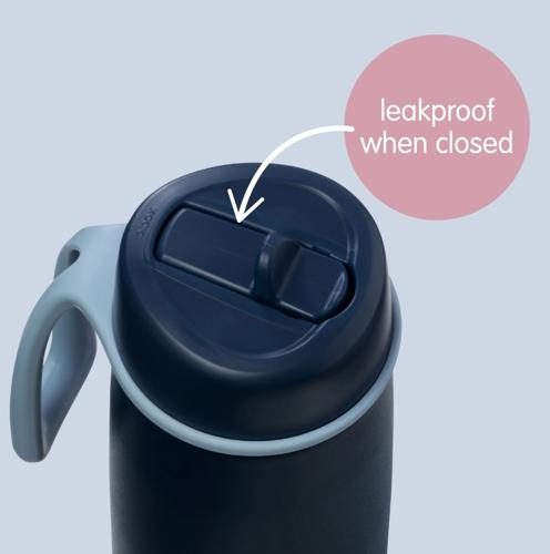 B.BOX INSULATED FLIP TOP BOTTLE 690ML WHITE OUT