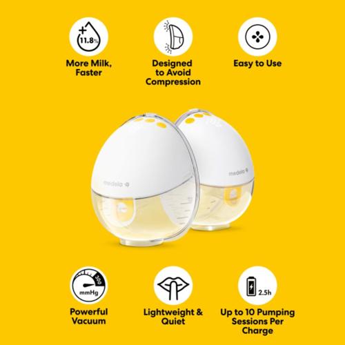 MOTION INBRA WEARABLE BREAST PUMP - DOUBLE ELECTRIC